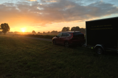 Zonsopkomst bij het Oosinkbos